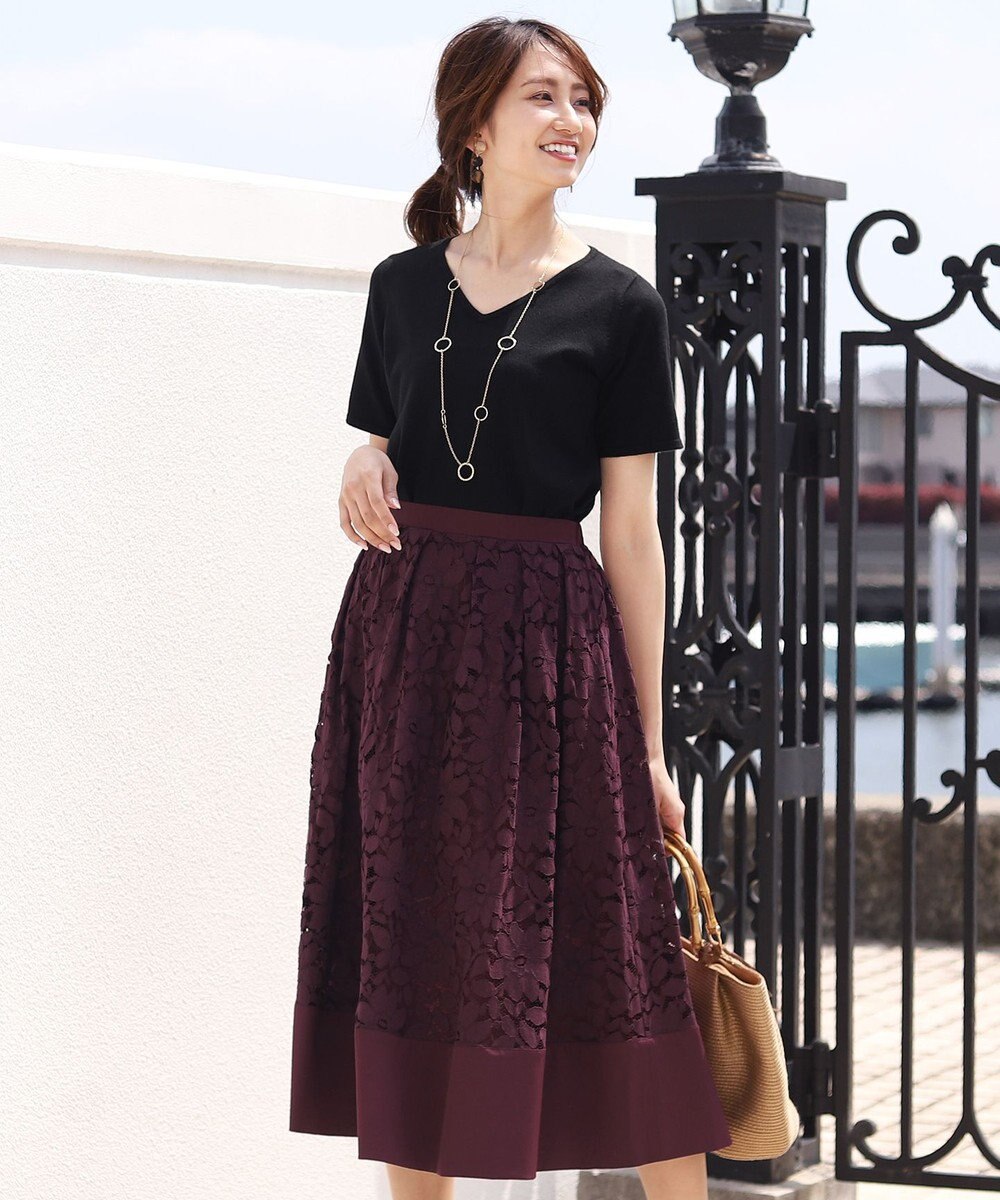 洗える 女性らしさ薫る 裾切替総レーススカート Tiaclasse ファッション通販 公式通販 オンワード クローゼット 洗える 女性らしさ薫る 裾切替総レーススカート Tiaclasse ファッション通販 公式通販 オンワード クローゼット