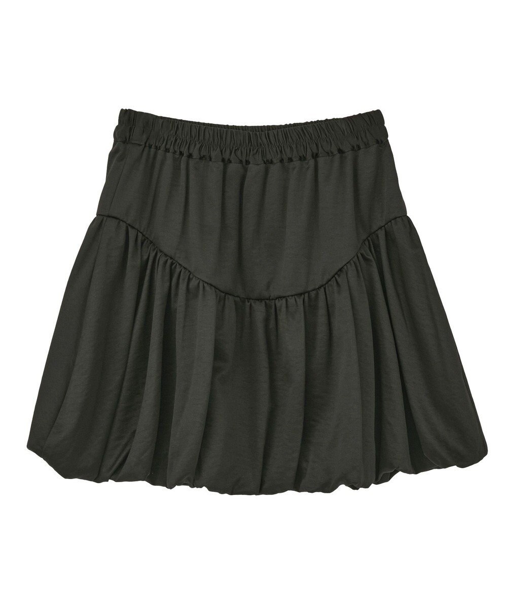 earth music&ecology ラウンド切り替えバルーンミニスカート 