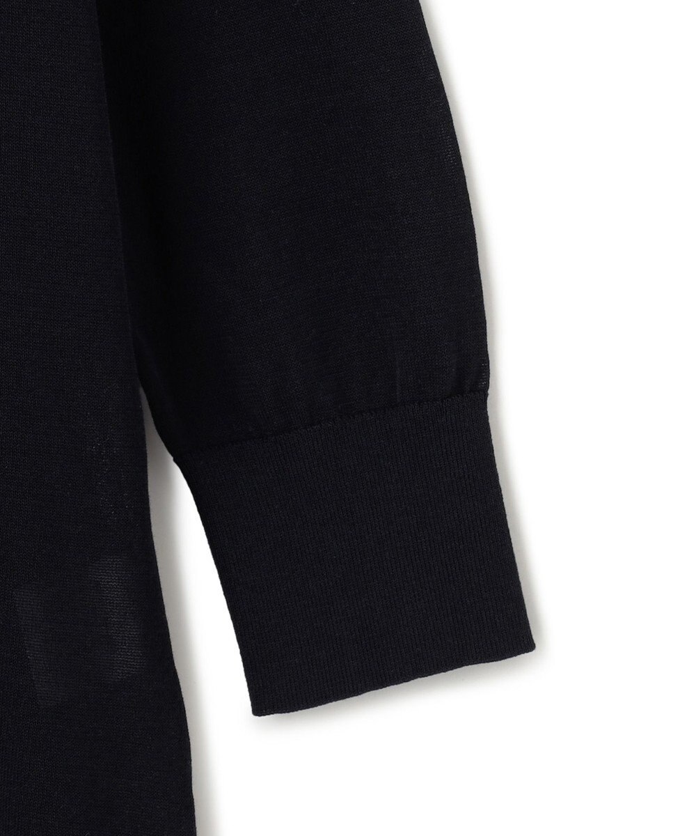 23区 【洗える】シアーコットンナイロン ロングカーディガン 