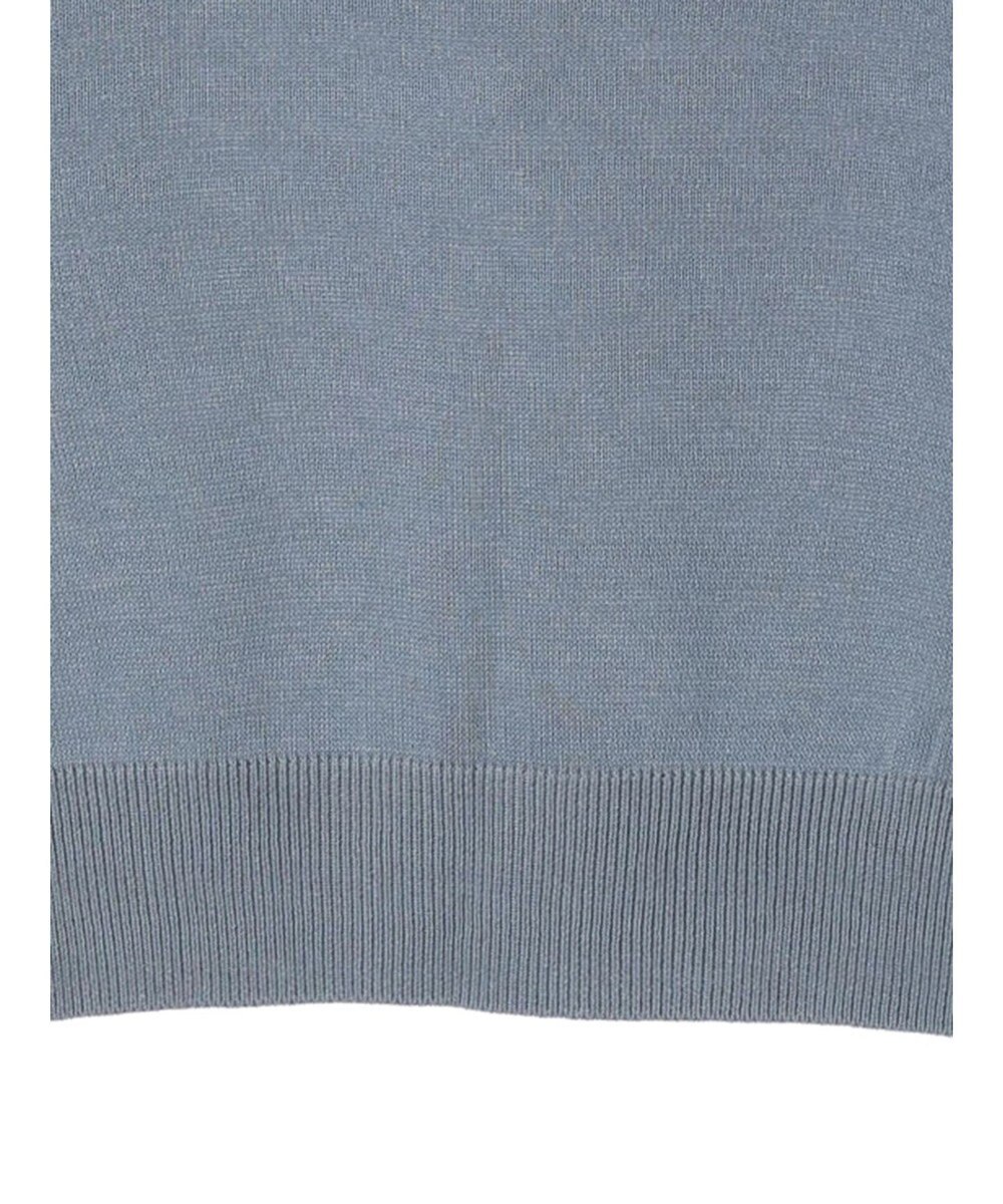 Green Parks さがら刺繍入りニットプルオーバー 