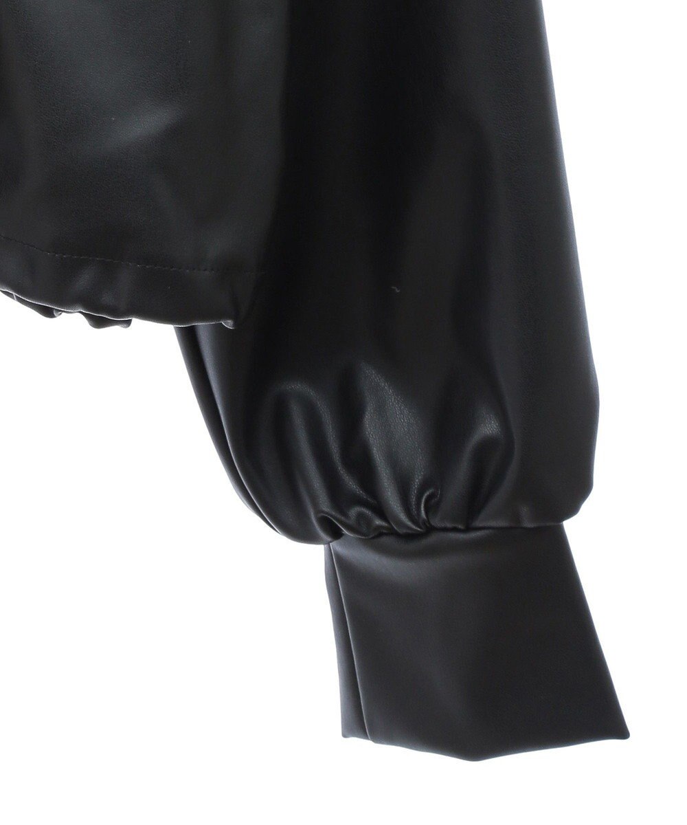 Green Parks フェイクレザードロストブルゾン 