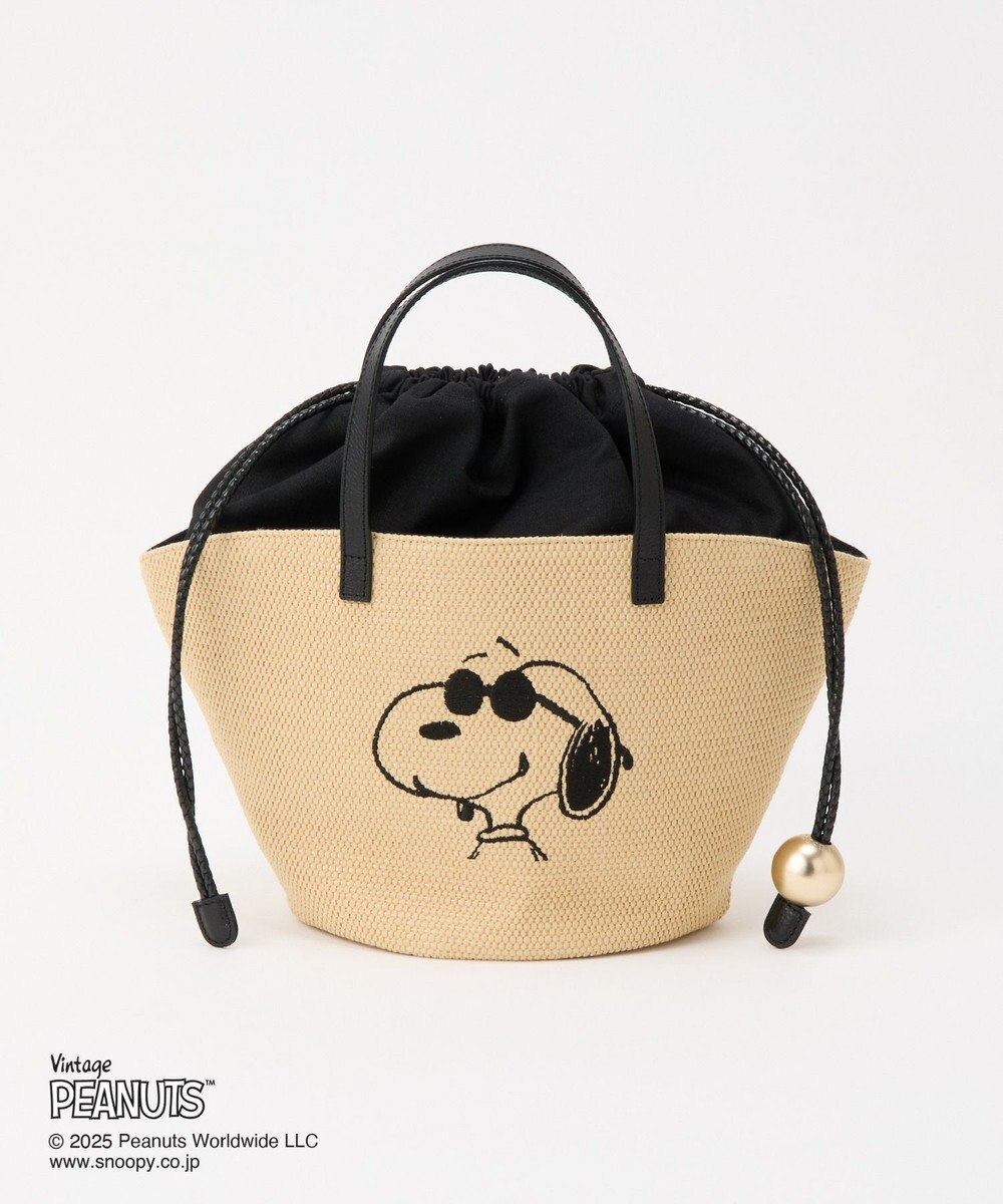 russet 【2025SS】《PEANUTS×russetコラボ第二弾》カゴトートバッグ小(CE-1515) 
