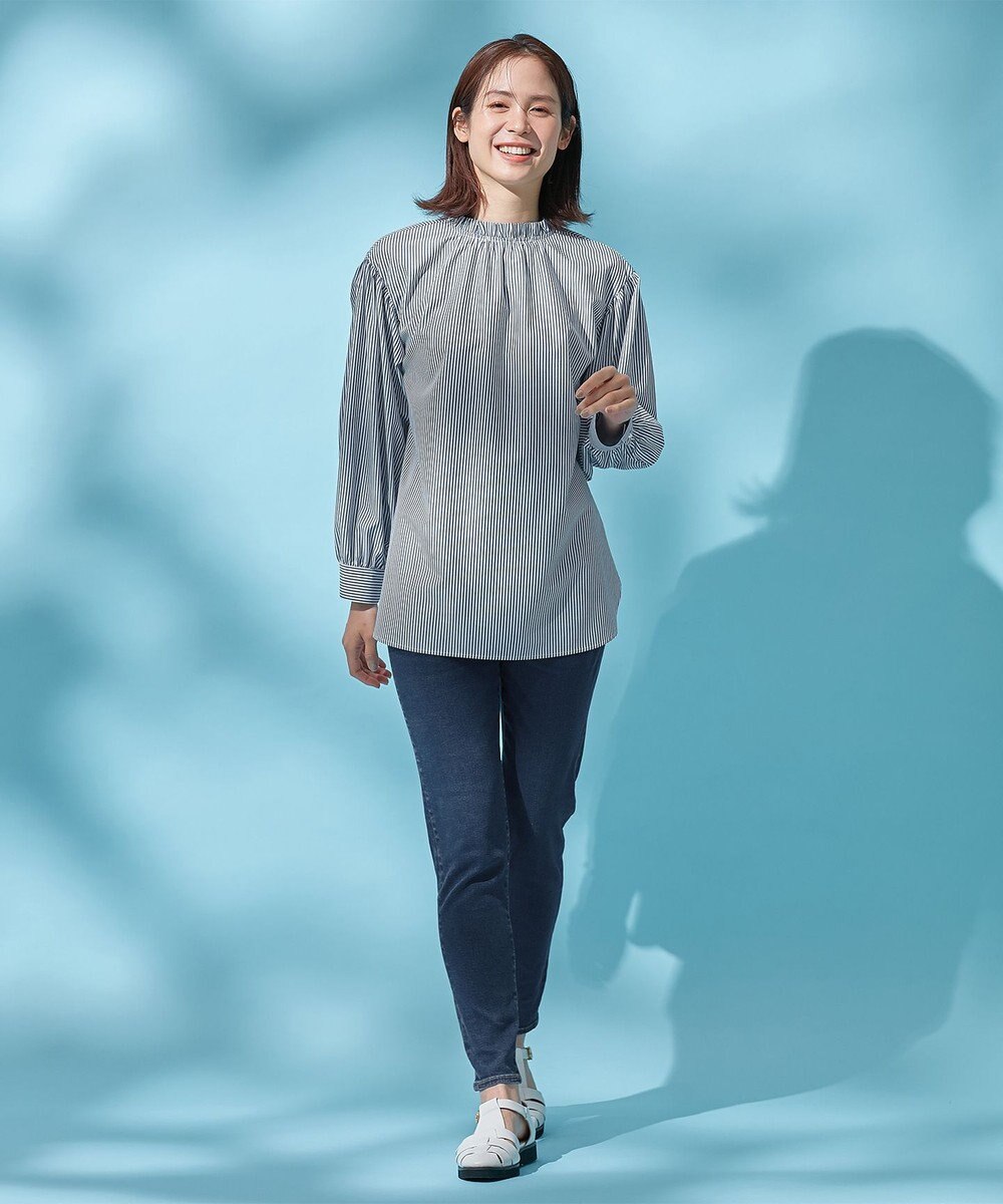 ANY L 【美脚見え/お腹周りスッキリ】スタイルアップスキニー 