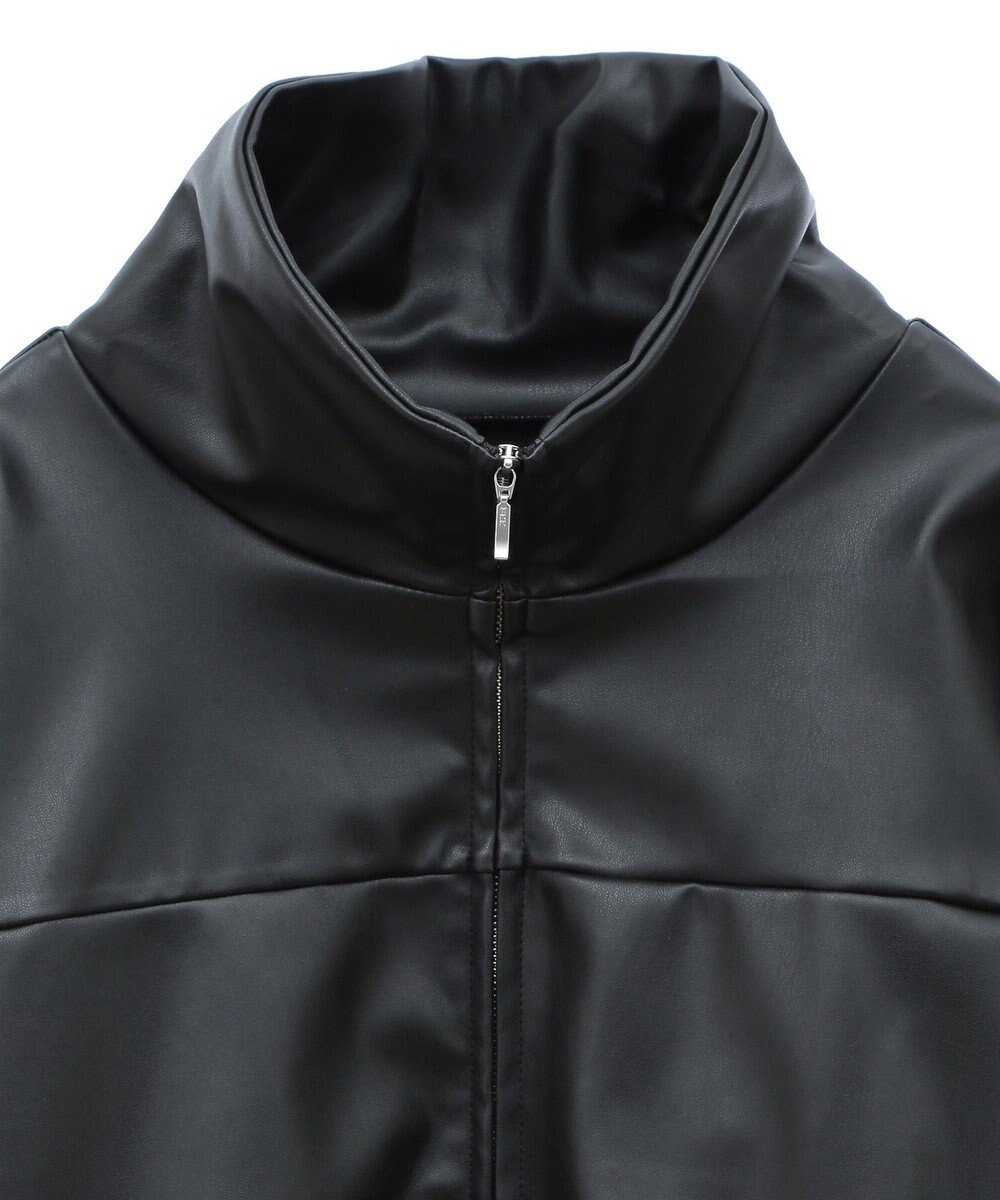 Green Parks フェイクレザードロストブルゾン 