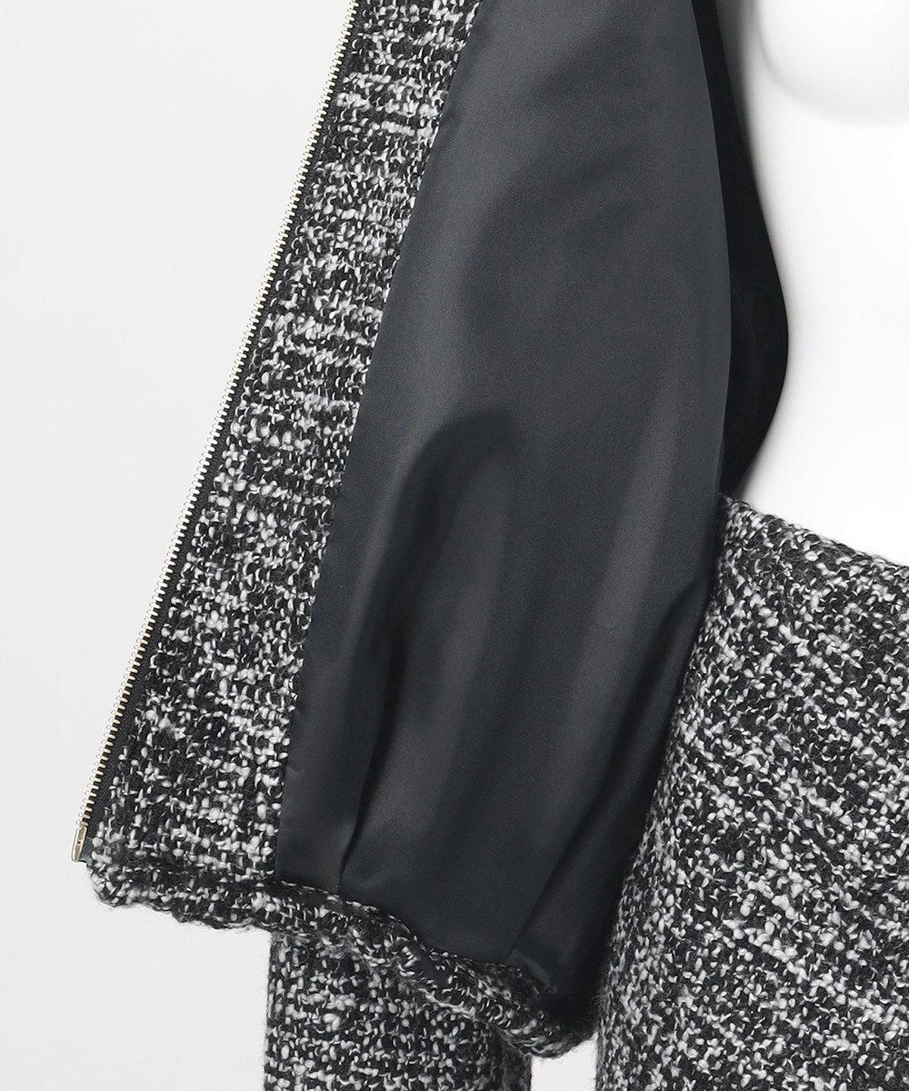 23区 【エステータ】NESSO ツイード ブルゾン 