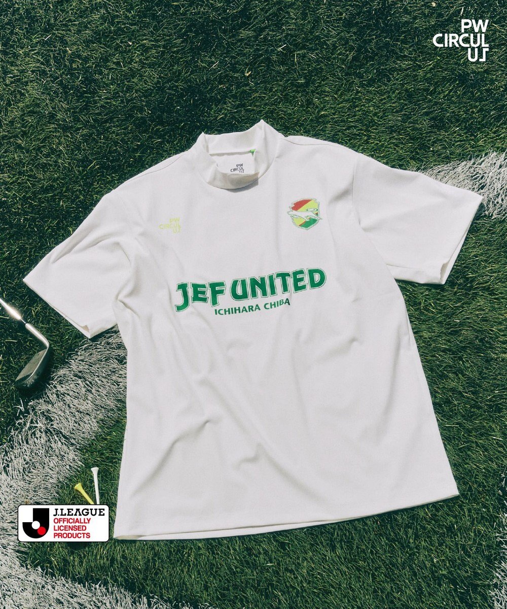 PW CIRCULUS 【UNISEX】J.LEAGUE モックネック J1所属の20クラブコラボ ゴルフ 