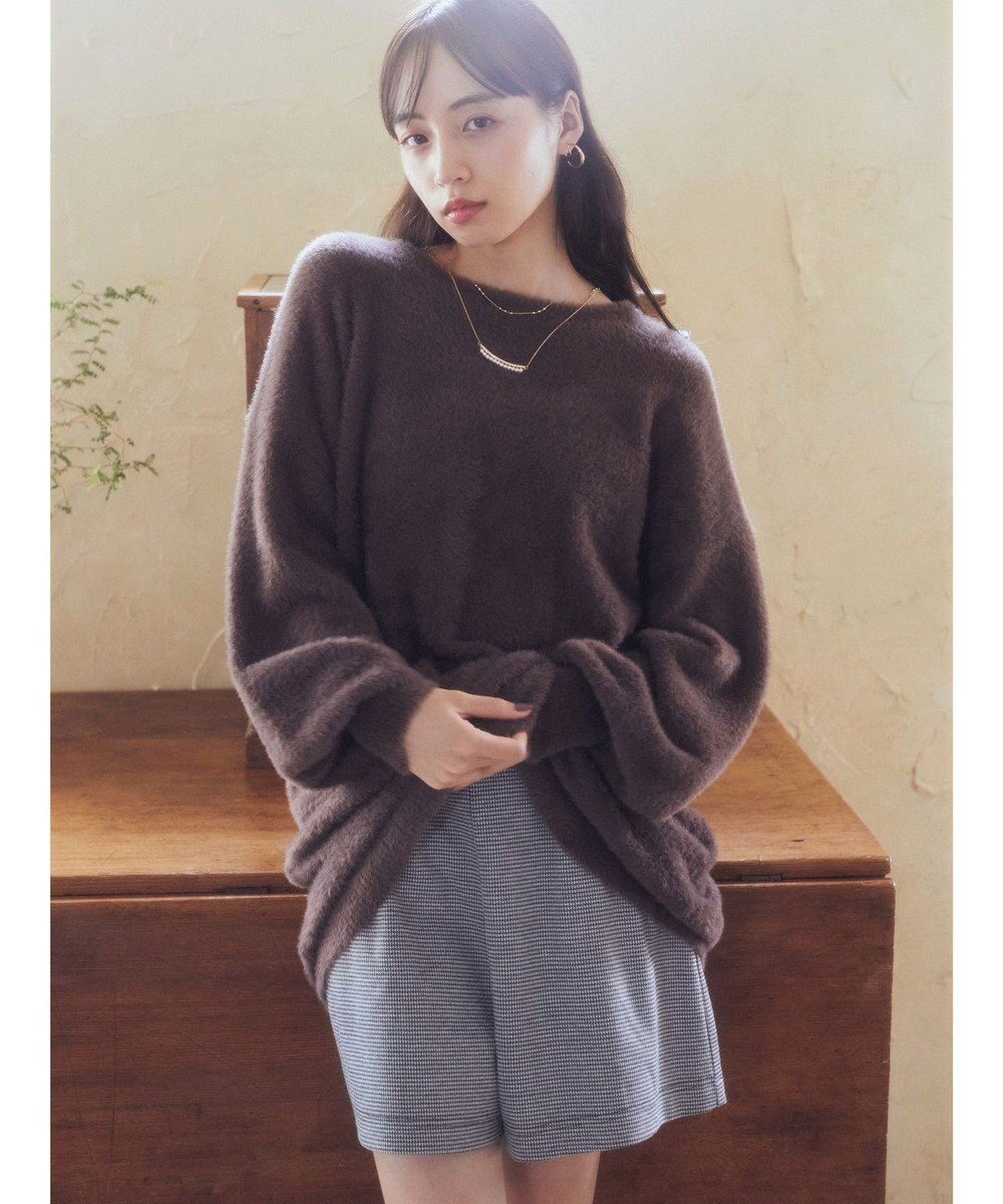 earth music&ecology ミニシャギーチュニック 