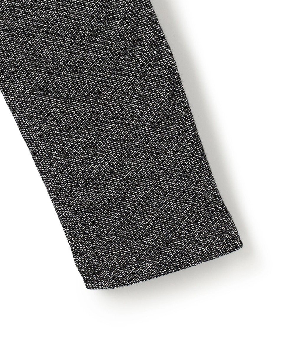 ICB L 【洗える】 シャイニーリブテレコ プルオーバー 