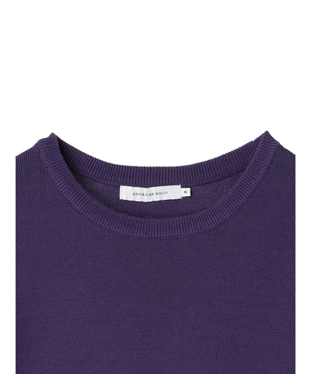 AMERICAN HOLIC ５分袖ニットプルオーバー 