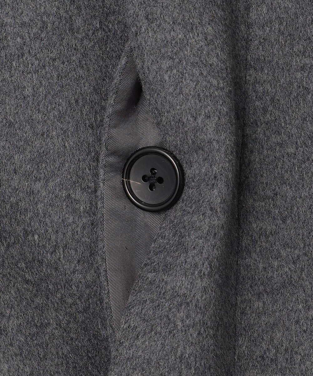 J.PRESS MEN ウールカシミヤビーバーステンカラーコート 