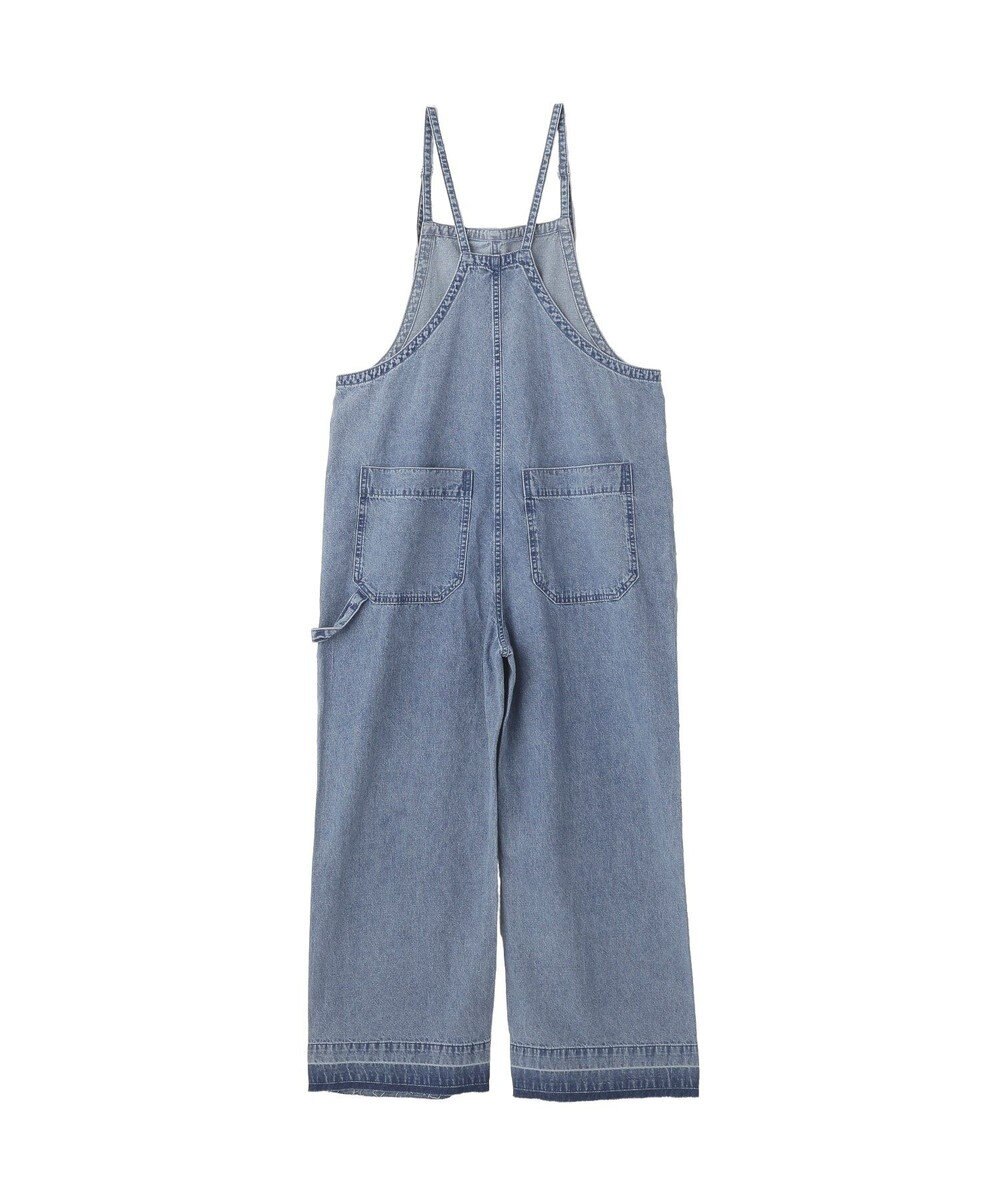 YECCA VECCA 綿麻デニムサロペット 