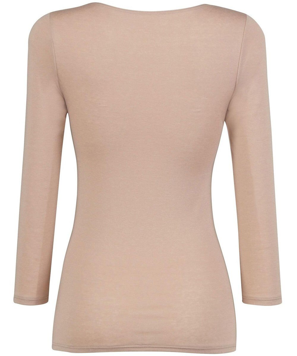 WACOAL あったかインナー 「天綿」を使用 しなやかでやわらかい あたたかくムレにくい 8分袖 長袖 【ふんわりあったか】 レディース CLD382 /ワコール 