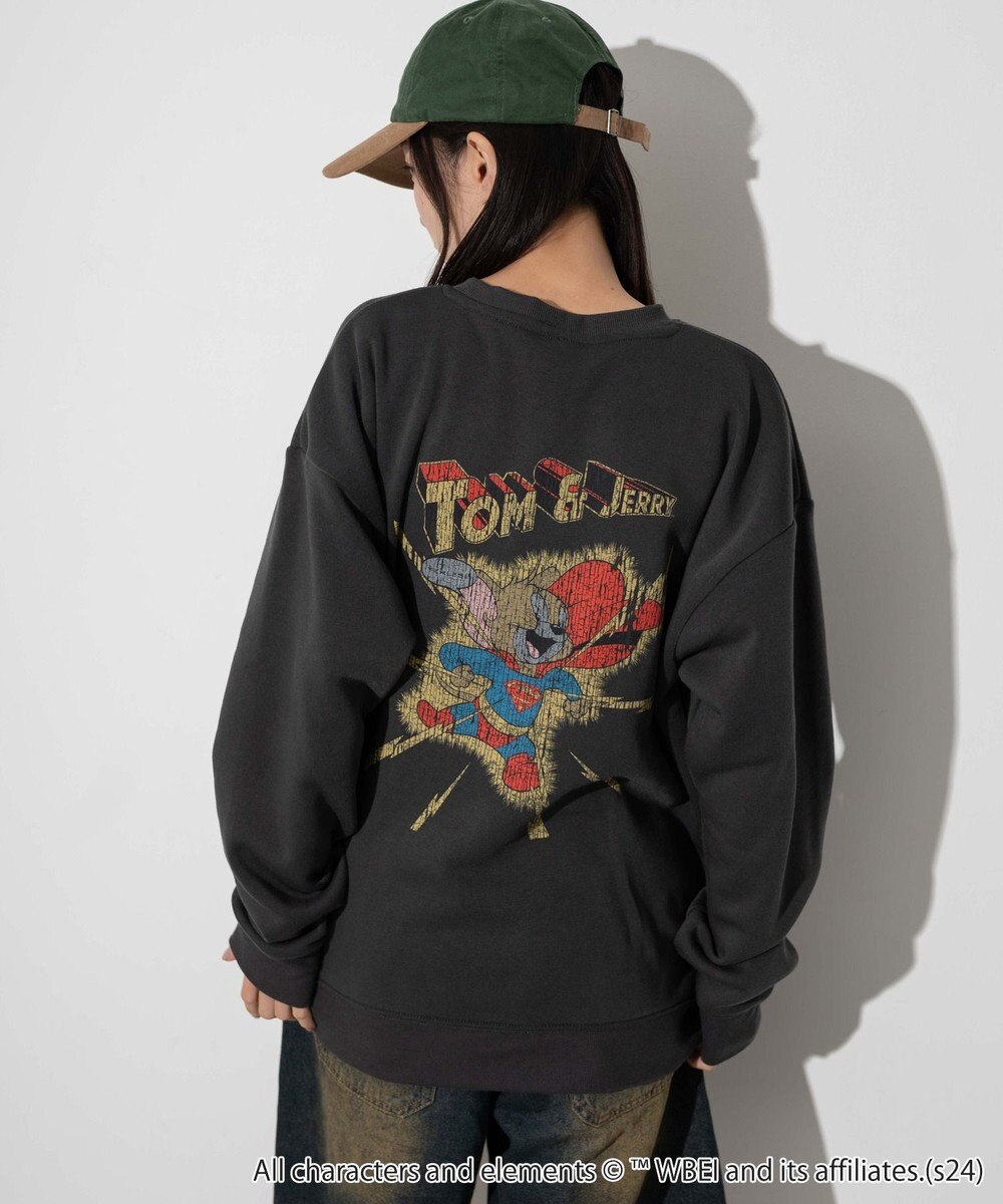WEGO 【ユニセックス着用ITEM】TOMandJERRYグラフィックプルオーバー 