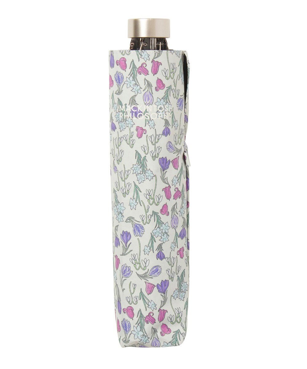 MOONBAT 【 遮光率100％/遮熱/UV/軽量】MACKINTOSH PHILOSOPHY(マッキントッシュフィロソフィー)晴雨兼用日傘 Snowblue Garden Barbrella バーブレラ 折りたたみ傘 フワクール生地使用 