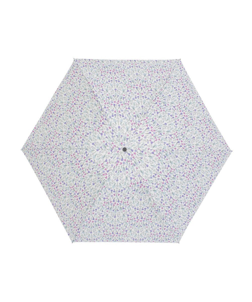 MOONBAT 【 遮光率100％/遮熱/UV/軽量】MACKINTOSH PHILOSOPHY(マッキントッシュフィロソフィー)晴雨兼用日傘 Snowblue Garden Barbrella バーブレラ 折りたたみ傘 フワクール生地使用 