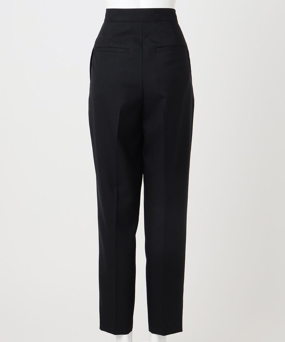 23区 【エステータ】ウールツイル ワイドテーパード パンツ 