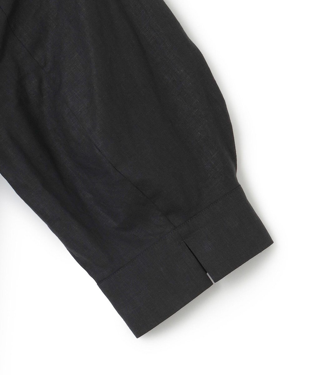 UNFILO 【洗える】リネンレーヨン カフタンワンピース 