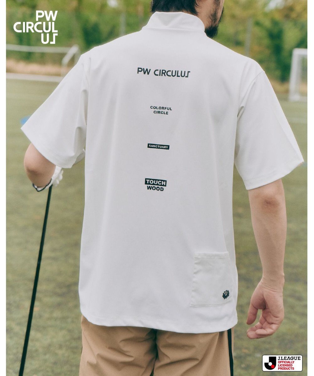PW CIRCULUS 【UNISEX】J.LEAGUE モックネック J1所属の20クラブコラボ ゴルフ 