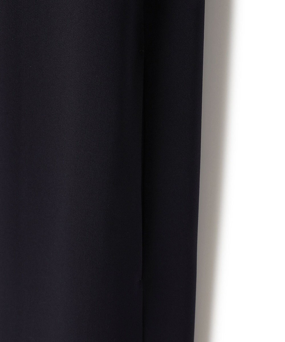 23区 【セットアップ対応】トリアセダブルジョーゼット シフォンスリーブ ワンピース 