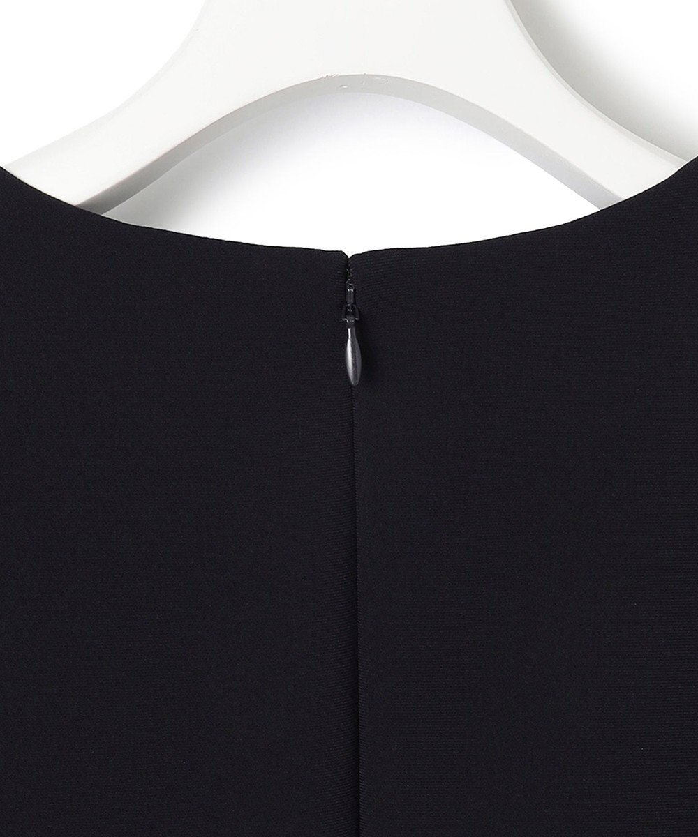 23区 【セットアップ対応】トリアセダブルジョーゼット シフォンスリーブ ワンピース 