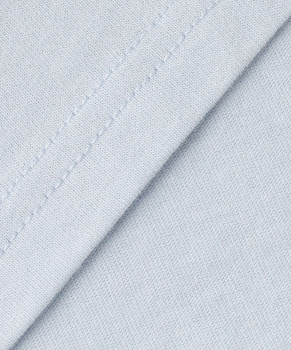 ANY KIDS 【綿100%】肩リボン×ラインストーンロゴ 半袖Tシャツ 