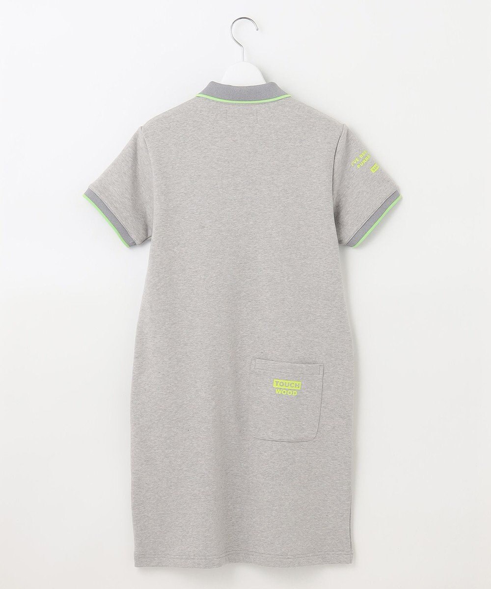 PW CIRCULUS 【WOMEN】【洗える】裏毛 ロゴ ポロ ワンピース ゴルフウェア レディース 