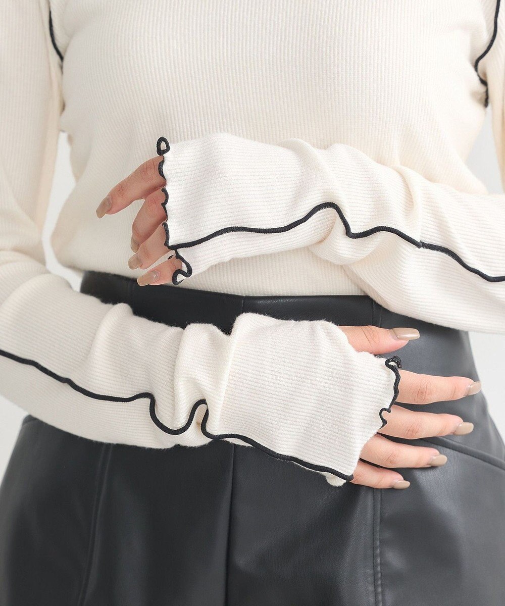 earth music&ecology メローハイネックプルオーバー 