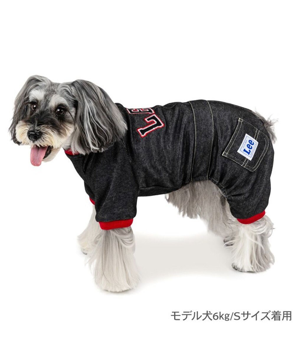 PET PARADISE Lee レッドリブ ロンパース 小型犬 
