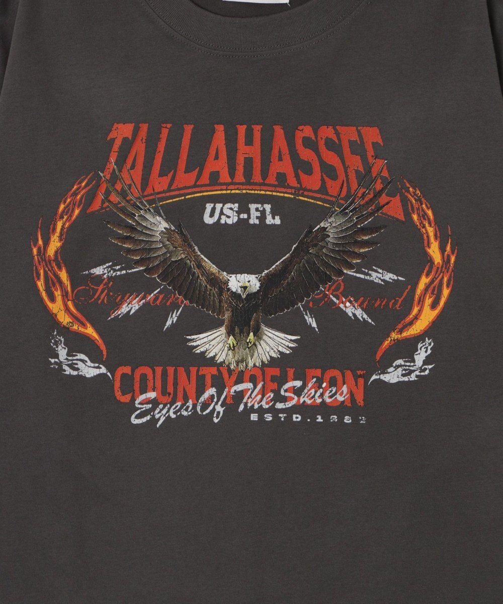 WEGO 【ユニセックス着用ITEM/MLサイズ展開】ヴィンテージライクグラフィックT（LS） 