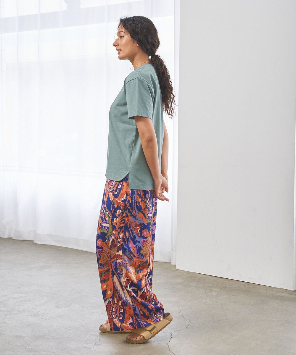 J.PRESS YORK STREET 【WOMEN】ベーシックロゴ Tシャツ 