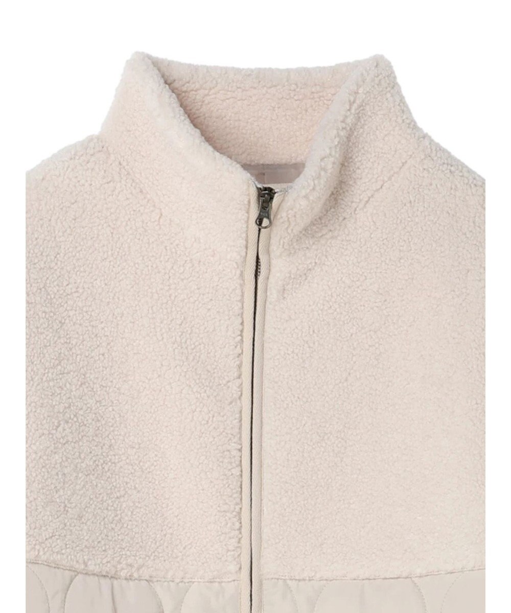 CRAFT STANDARD BOUTIQUE ボア＆キルティングスタンドコート 