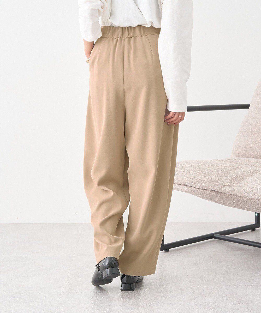 earth music&ecology タックコクーンパンツ 