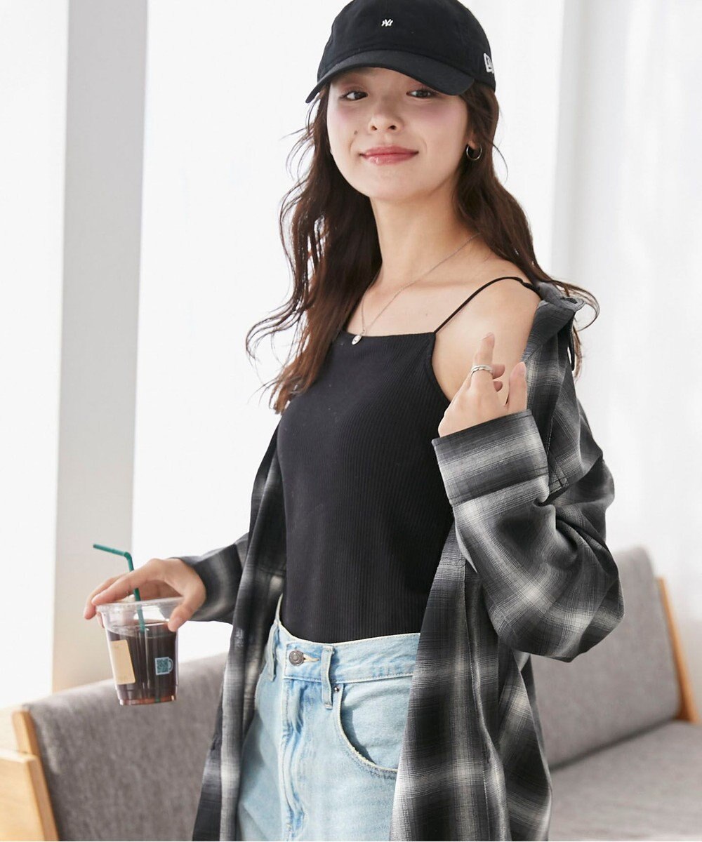 WEGO 【カップ付きインナー】なちゅ盛れカップインキャミ 