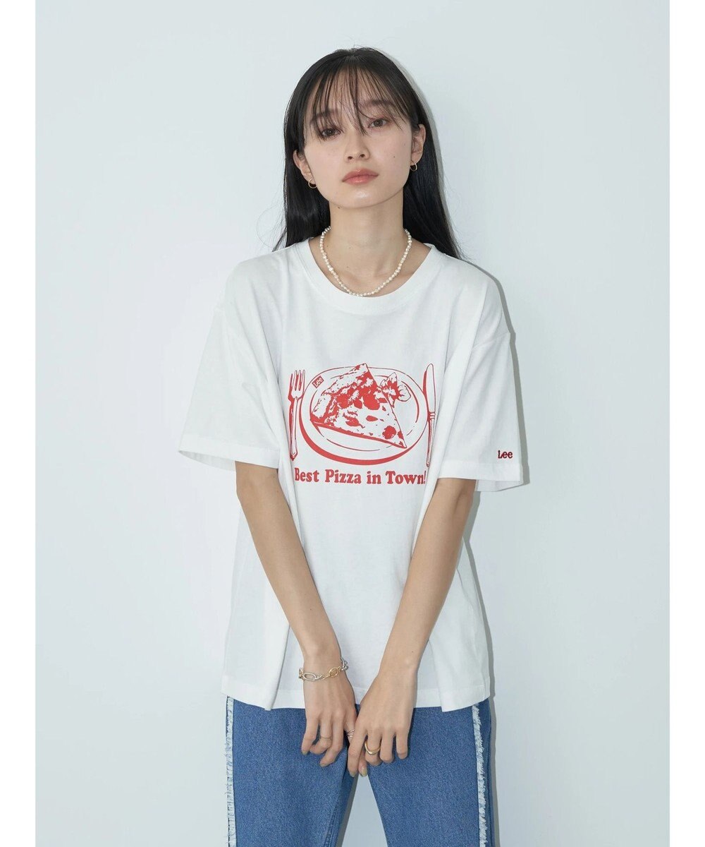 earth music&ecology Ｌｅｅ×ｅ．ｍ．ａ．ｅ　ＰＩＺＺＡ　ＴＥＥ 