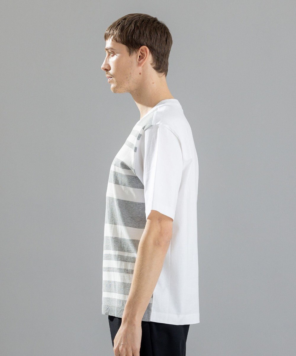 JOSEPH HOMME ブライトボーダーブロック　Tシャツ 