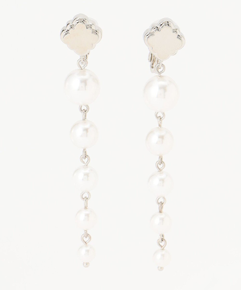 LONG PEARL CLOVER EARRINGS イヤリング / TOCCA | ファッション通販