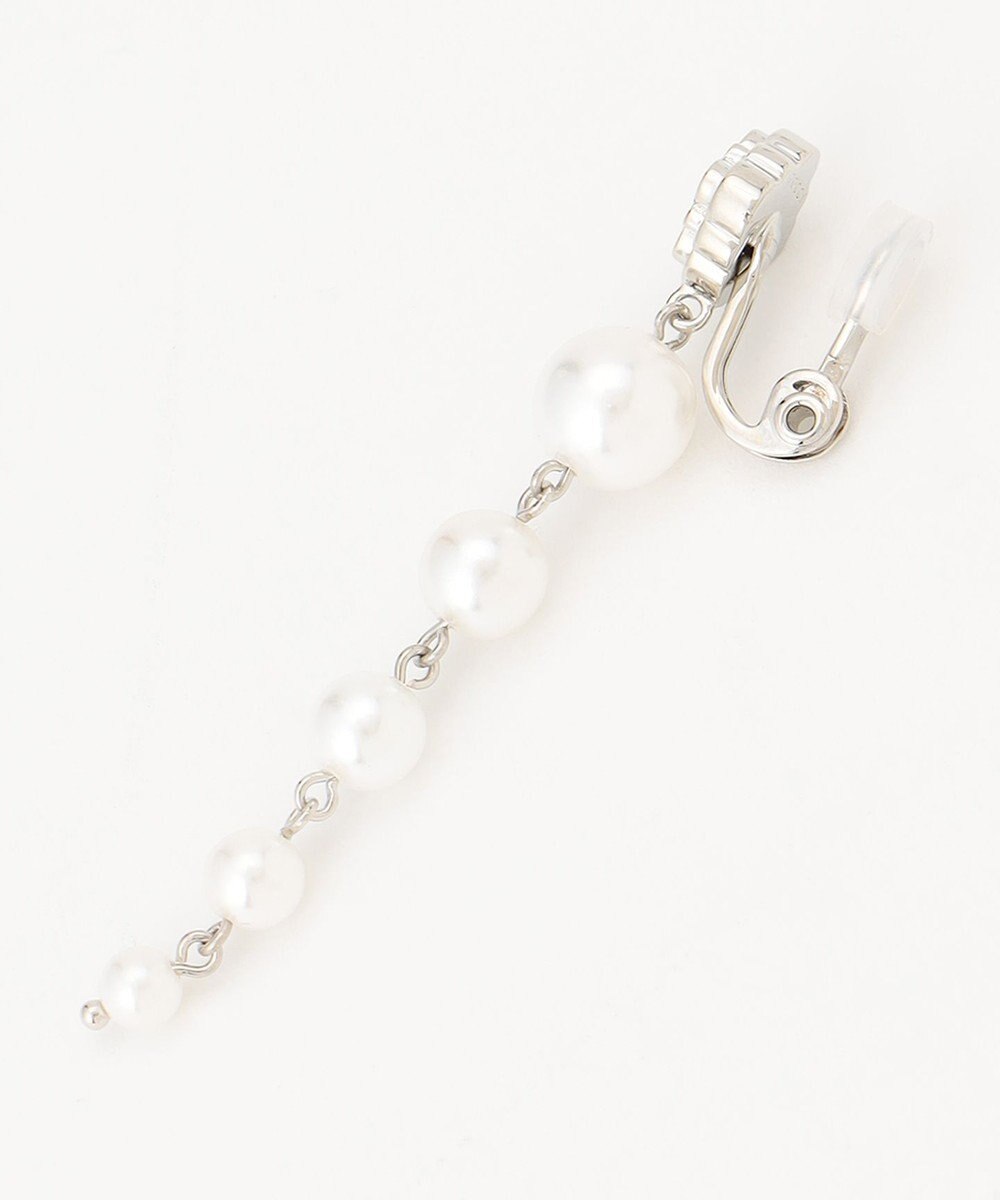 TOCCA LONG PEARL CLOVER EARRINGS イヤリング 