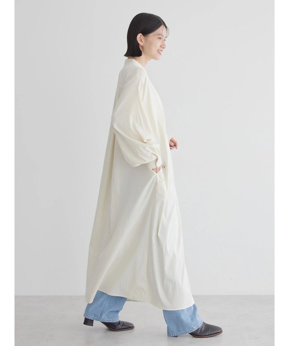 AMERICAN HOLIC バンドカラーバックタックワンピース 