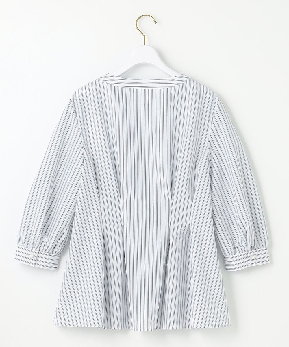 ANY SIS 【洗える】タックペプラムシャツ ブラウス 