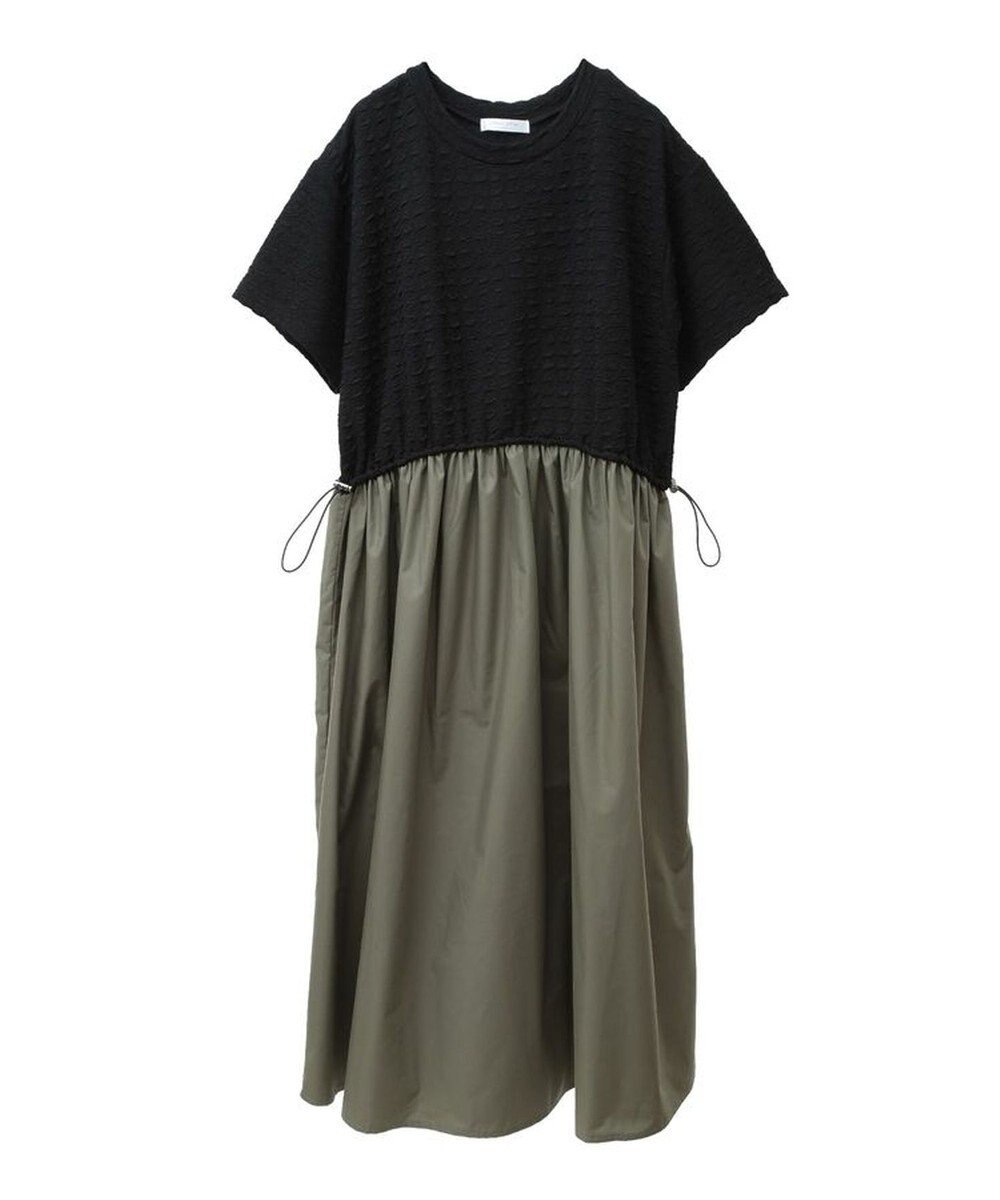 Green Parks ドロストドッキングワンピース 
