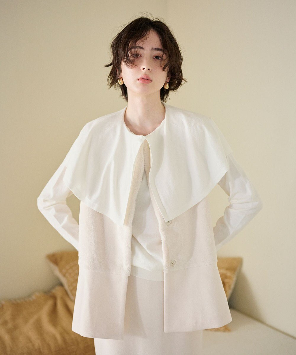 #Newans ペプラムシルエットファージレ 