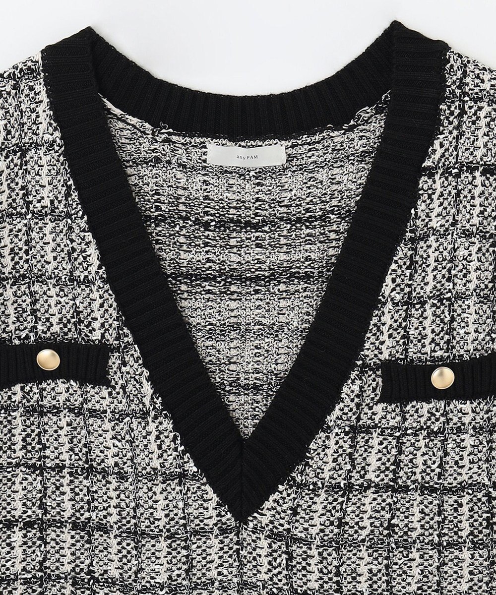 ANY 【洗濯機可】ツイーディベスト 