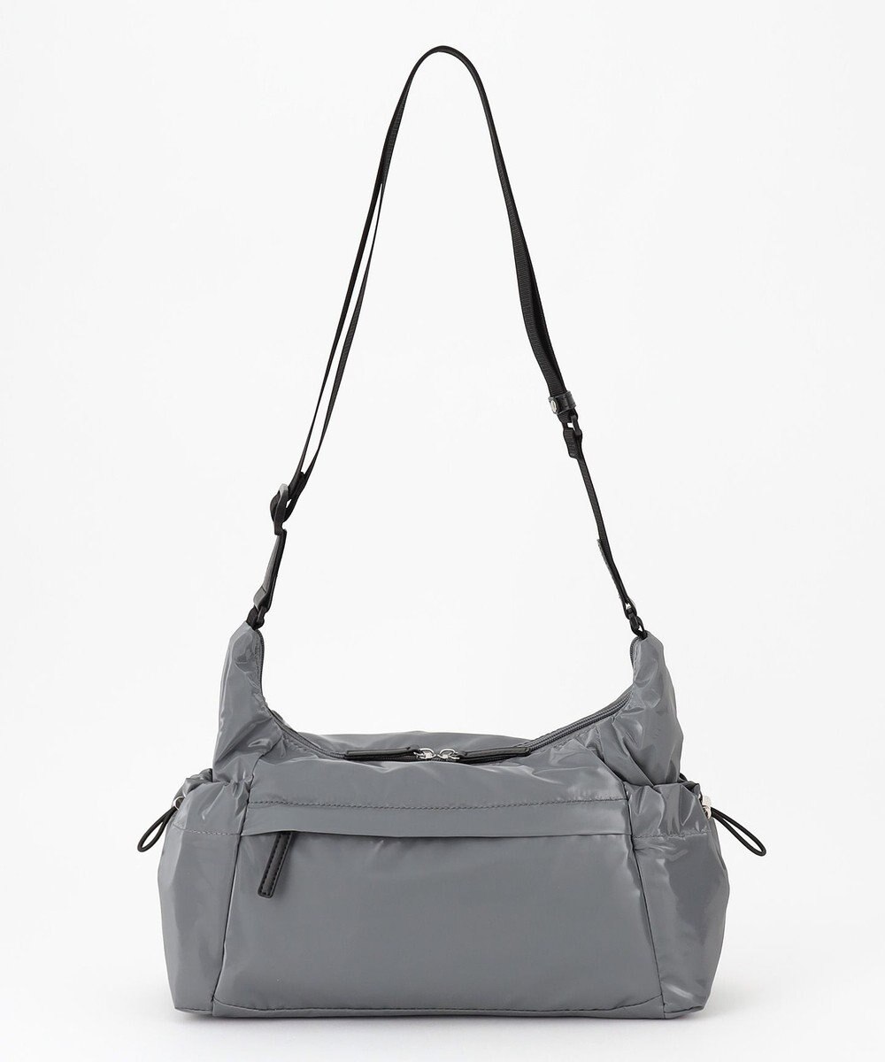 LA BAGAGERIE メタリックドロストポケット　ショルダーバッグ 