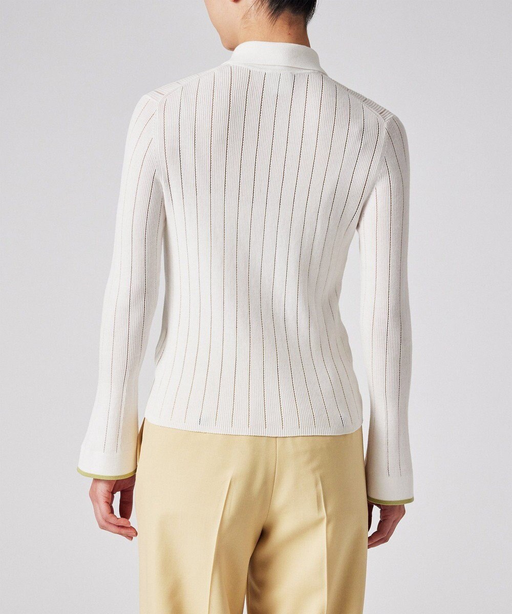 Paul Smith 【洗える】リブアイレット カーディガン 