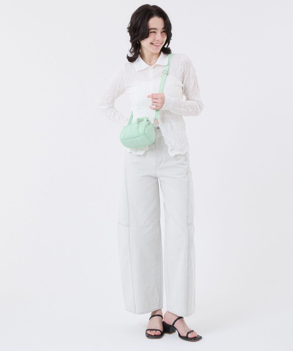LeSportsac SHEEN MINI DUFFEL/クラウディーセージ 