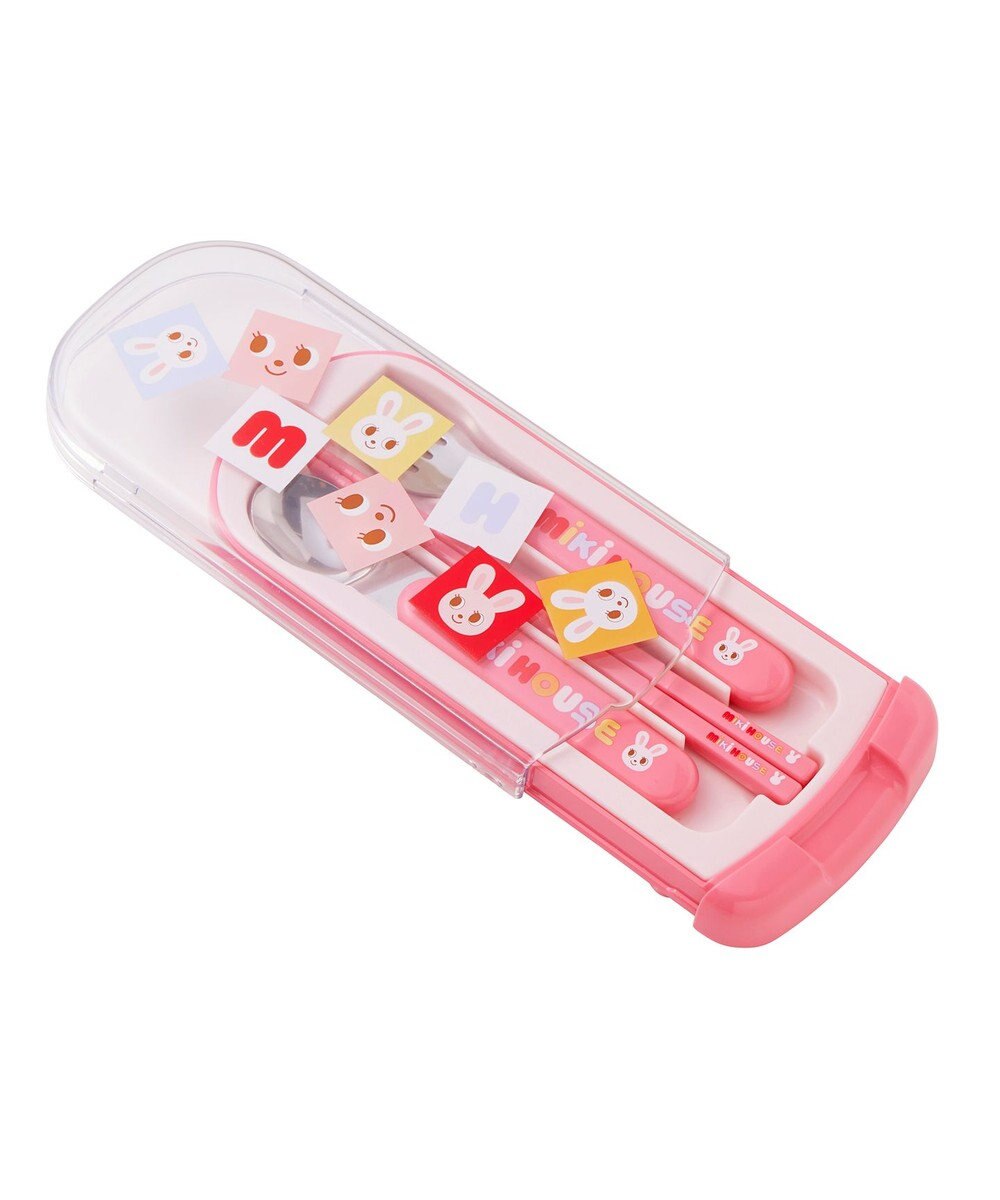MIKI HOUSE HOT BISCUITS パズルブロックシリーズ ランチグッズギフトセット【BOX付き】 