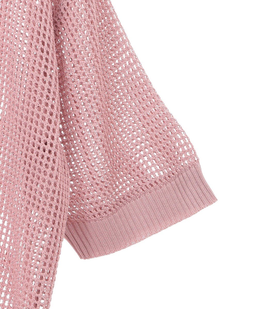 earth music&ecology メッシュポロニットプルオーバー 