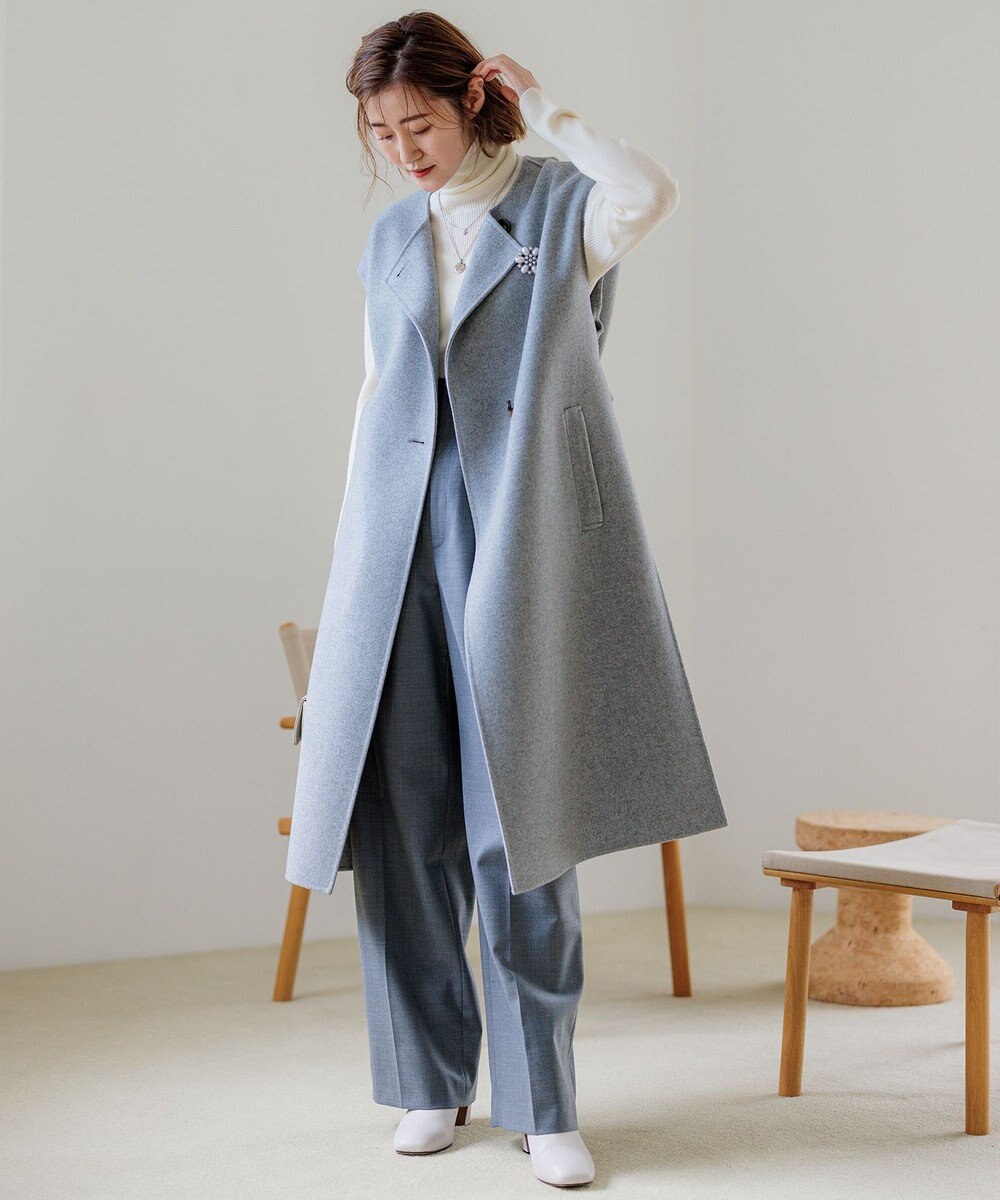 23区 S ウールリバー ジレ 