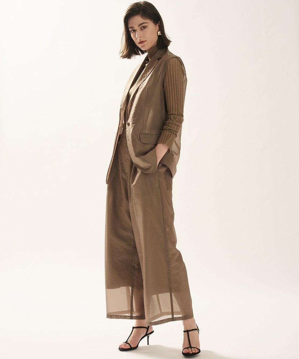 uncrave シアーニット コンビトップス 