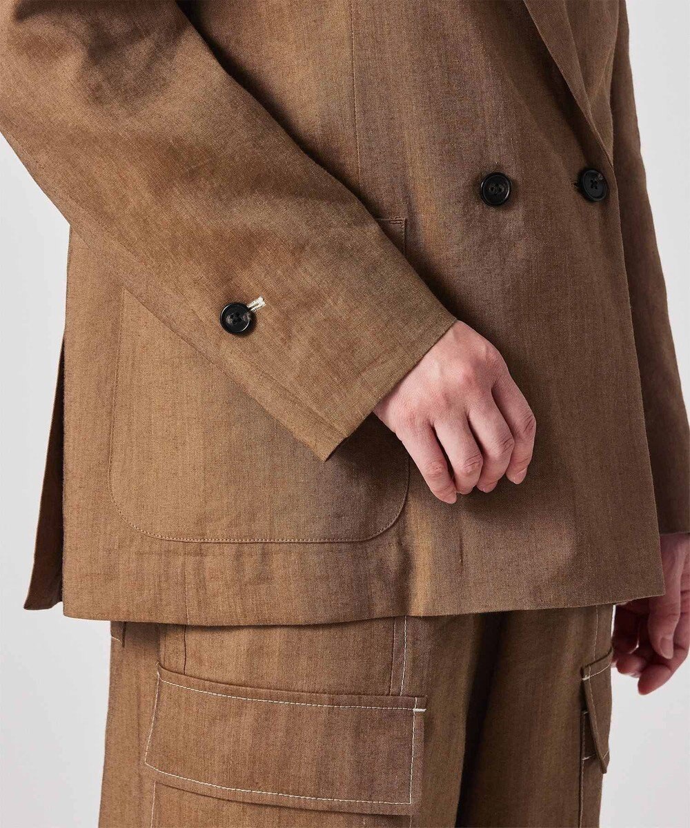 Paul Smith レーヨンリネン ダブルジャケット 